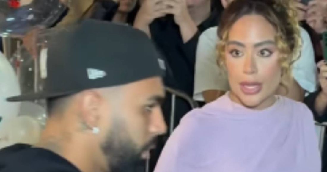 Leitura labial revela 'bronca' de Rafaella Santos a Gabigol na saída da festa de Mavie