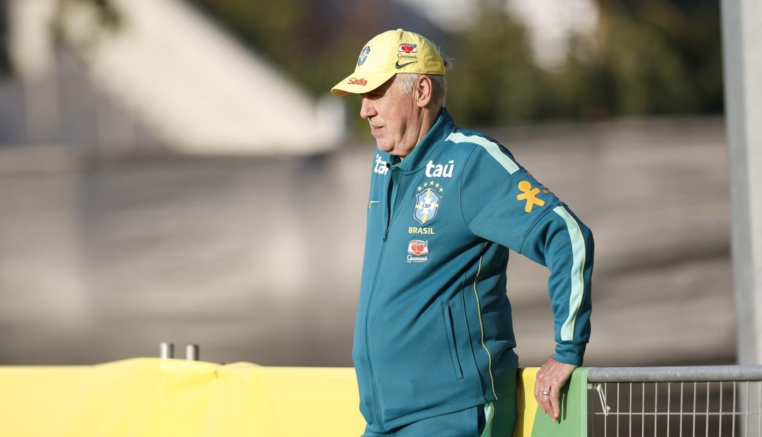 Ancelotti escala Brasil com duas novidades e sete remanescentes da Copa para amistoso contra Austrália