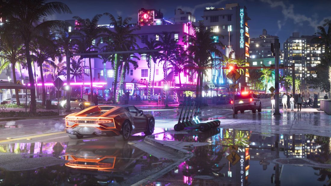 Mapa de Leonida em GTA 6 é duas vezes maior que o de GTA 5 e leva até 35 minutos para atravessar de carro