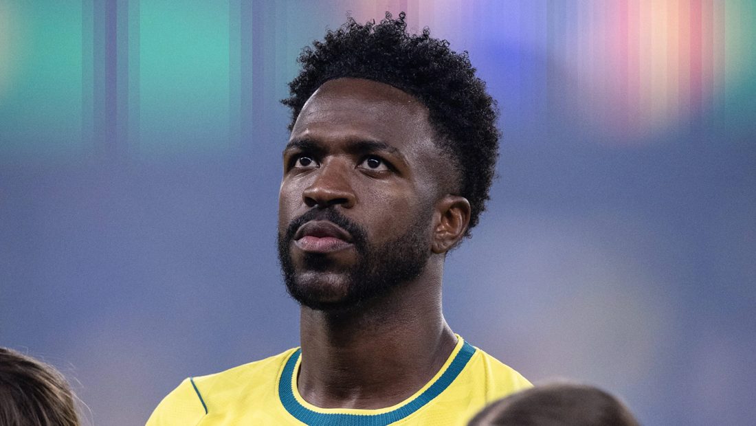Vini Jr. tem atuação apagada em amistoso contra a Austrália e volta à versão pré‑Copa pela Seleção