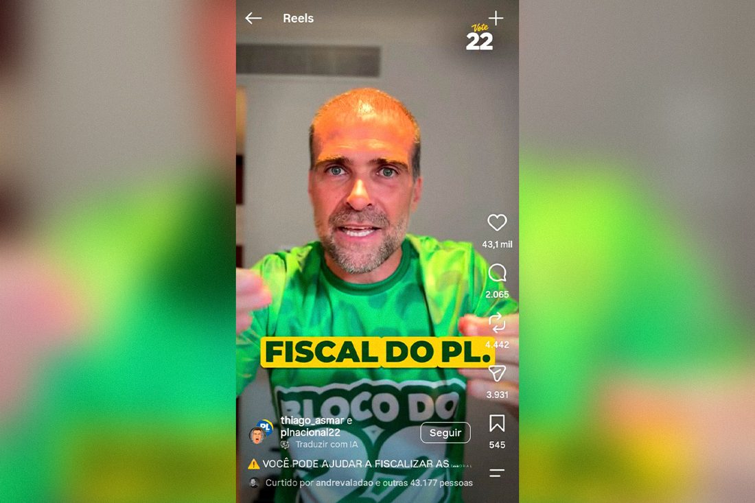PL convoca apoiadores a atuar como fiscais de urnas no segundo turno
