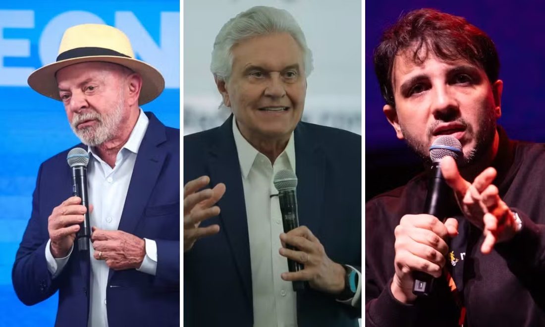 Lula aciona TSE contra Ronaldo Caiado e Renan Santos por suposta ofensa à honra em debate da Band