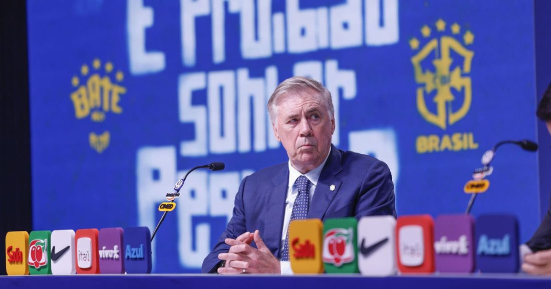 Ancelotti revoluciona a Seleção Brasil com 16 novidades e destaca Vini Jr. e Raphinha