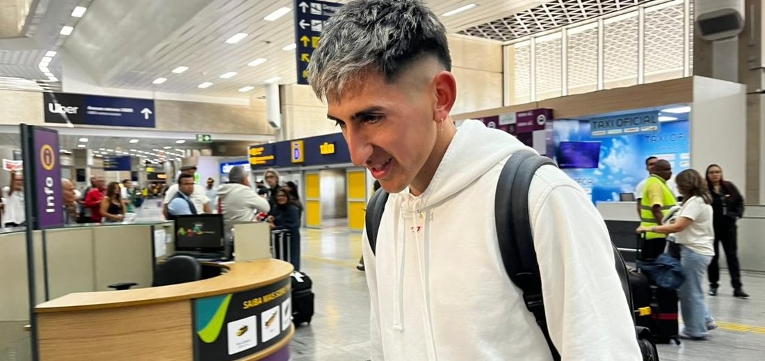 Alan Lescano chega ao Rio e inicia procedimentos para vestir o Vasco