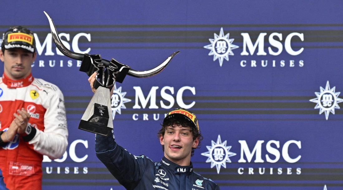 Antonelli a um nono lugar do título no GP do México, mas Ferrari e Red Bull podem surpreender