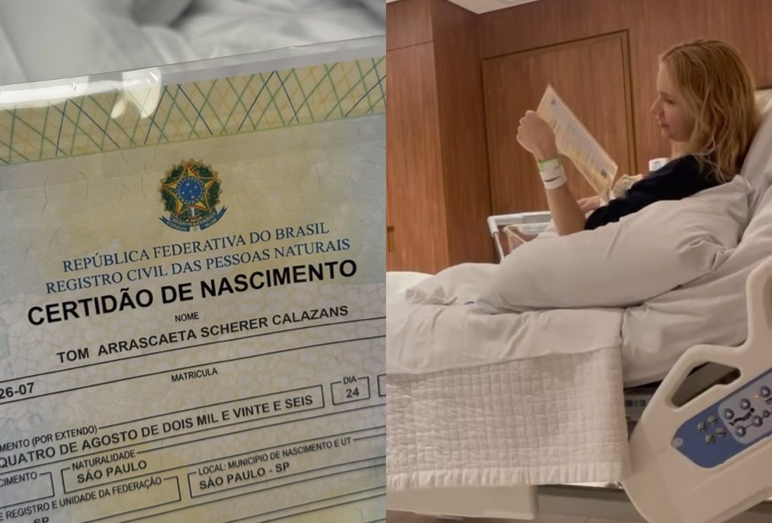 Rodrigo Calazans prega peça em Isa Scherer ao entregar certidão com nome de jogador "Tom Arrascaeta"
