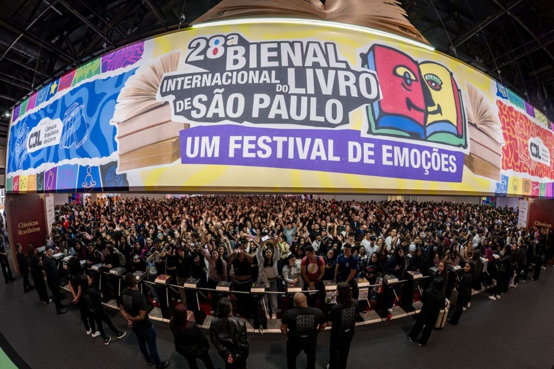 Bienal Internacional do Livro de São Paulo registra recorde histórico com 760 mil visitantes em 10 dias