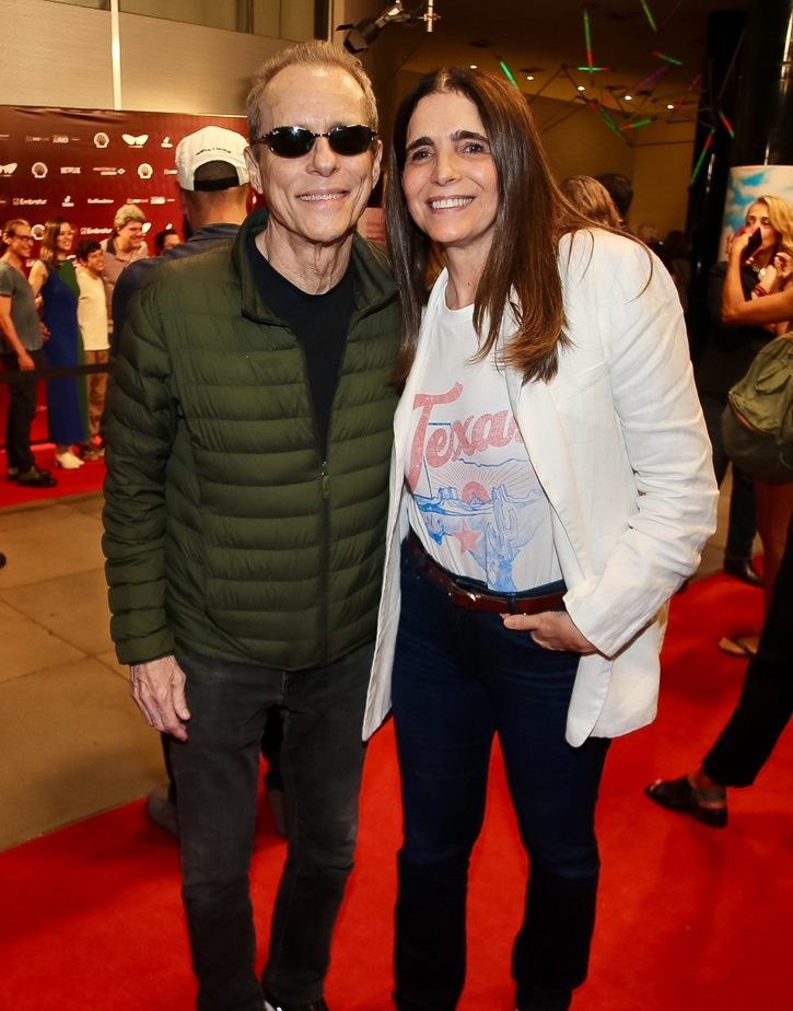 Tony Bellotto e Malu Mader fazem rara aparição no Festival do Rio após relato sobre câncer