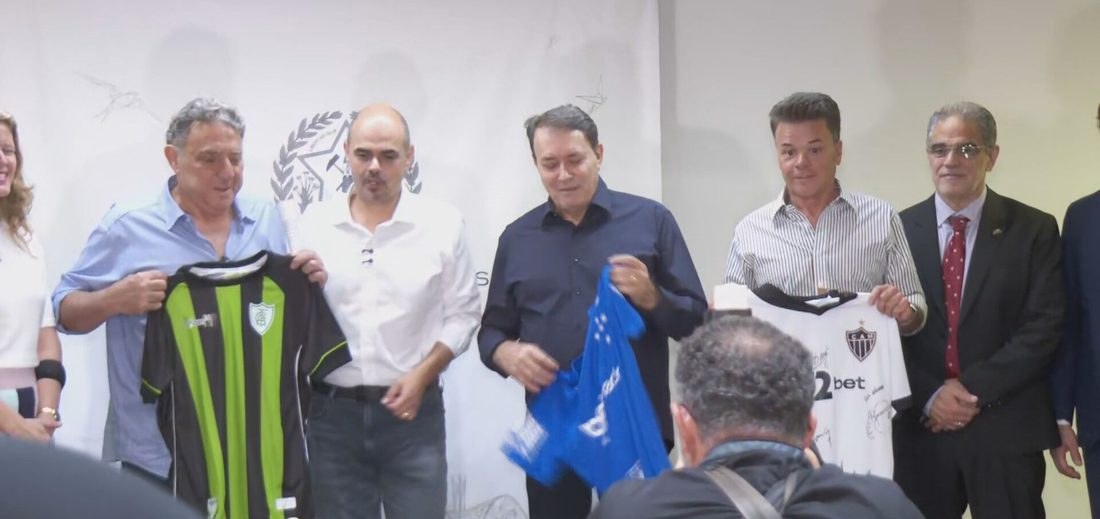 Governo de Minas destina R$ 32 milhões em patrocínio a Atlético-MG, Cruzeiro e América-MG após bloqueio das bets