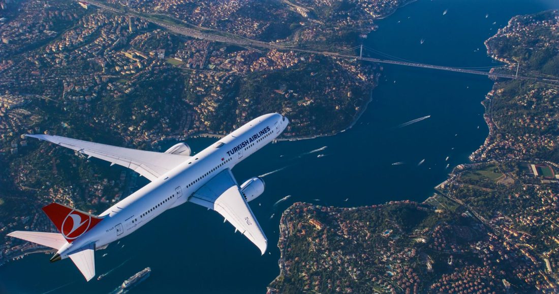 Turkish Airlines Registra Ocupação Recorde e Receita de US$ 7,2 Bilhões