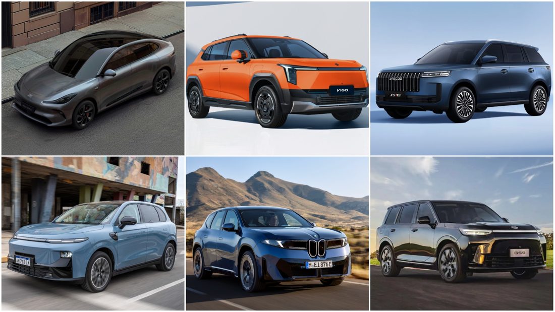 Até 900 km de autonomia e 767 cv: veja 6 novos SUVs que chegam ao Brasil