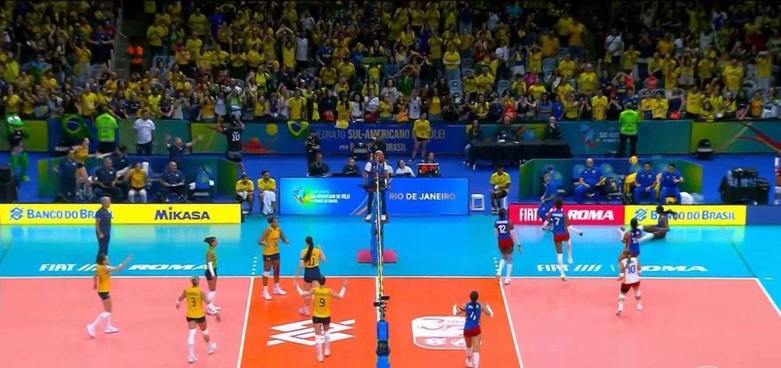 Pré-Olímpico: Brasil vence a Colômbia e segue sem perder sets