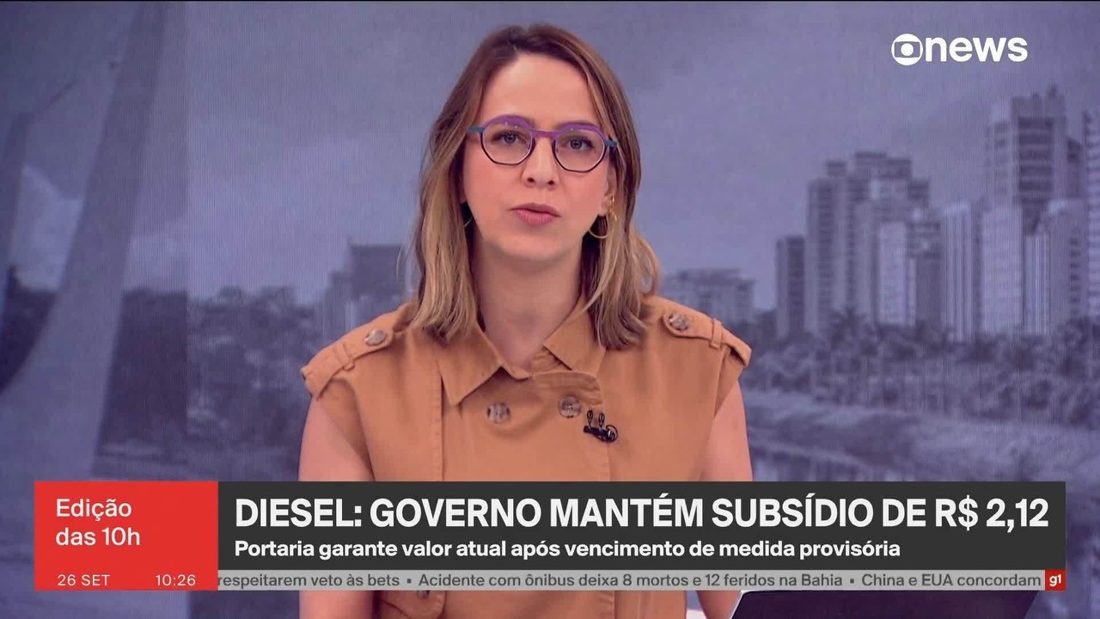 Governo prorroga subsídio ao diesel por mais 30 dias, mantendo R$ 2,12 por litro, antes da eleição