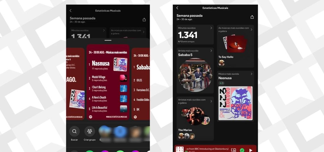 Spotify elimina o resumo mensal e passa a exibir apenas dados semanais: entenda a mudança