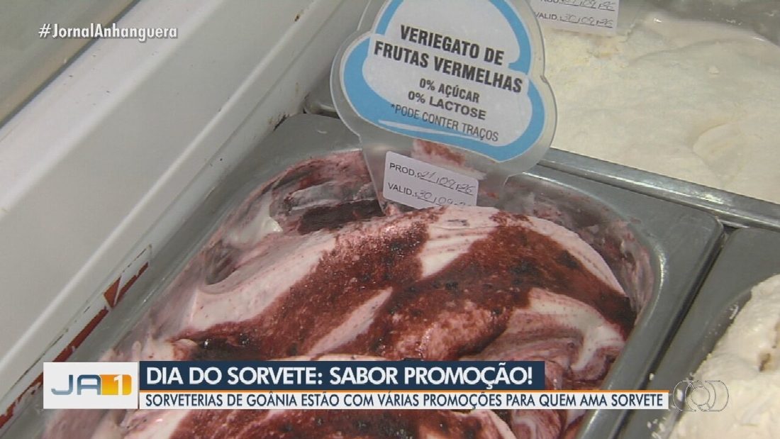 Dia do Sorvete: sorveterias de Goiânia lançam promoções especiais