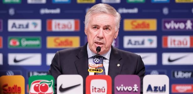 Ancelotti convoca Brasil com novidades: André (Corinthians) e Allan (Manchester City) para a última Data Fifa de 2026