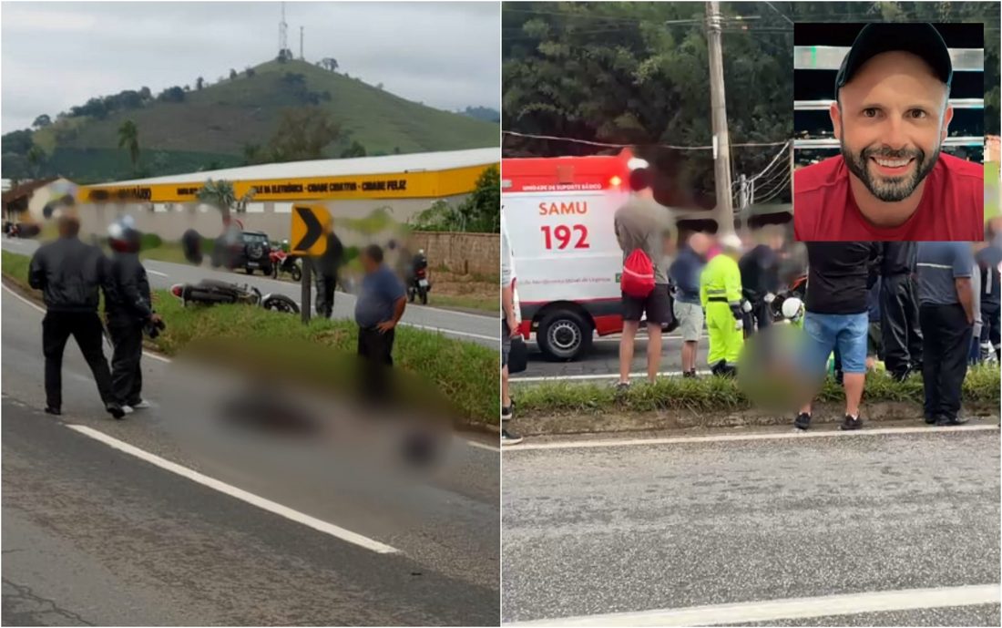 Servidor público de Varginha morre em acidente na BR-459, em Santa Rita do Sapucaí, MG, na volta de motorromaria para Aparecida