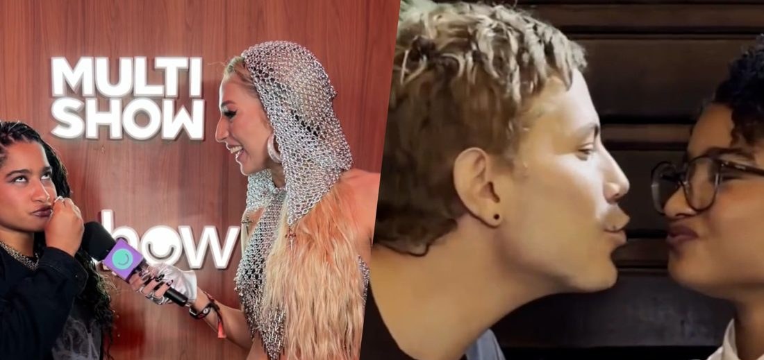 Milena Moreira comenta beijo com Christian Chávez em papo com Samira no Rock in Rio
