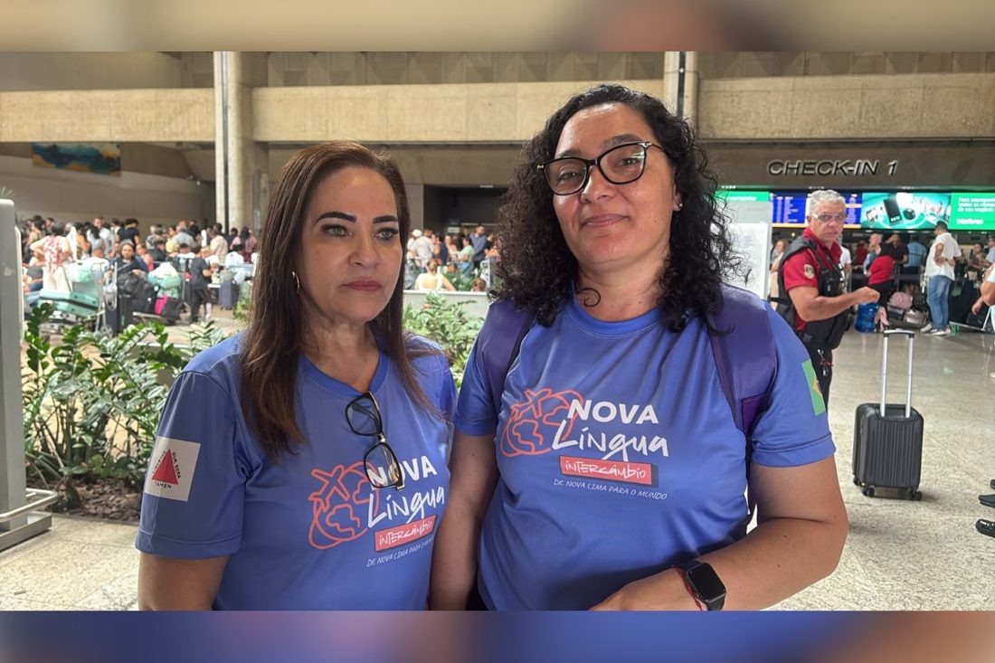 Estudantes de Nova Lima ficam presos em Confins após voo para Madrid ser cancelado por pista interditada