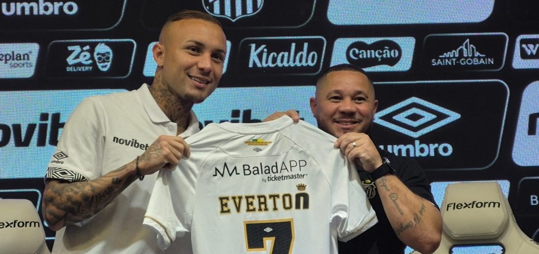 Everton Cebolinha chega ao Santos e fala de descontentamento no Flamengo, busca protagonismo