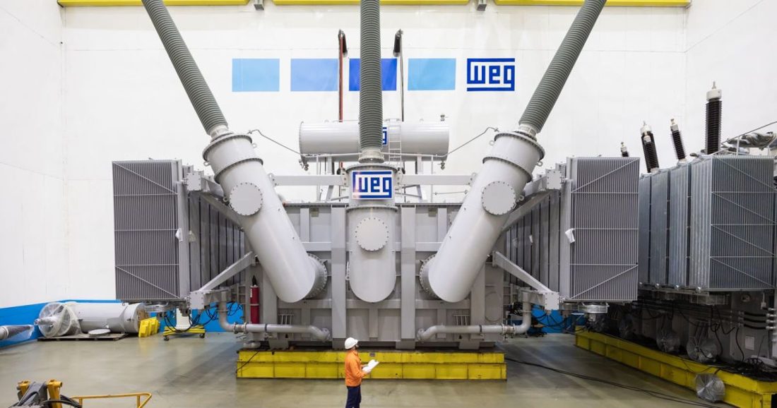 WEG destina R$ 840 milhões à produção de geradores para atender demanda de data centers