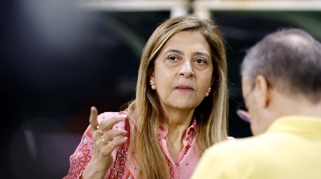 Leila Pereira critica Flamengo por tentar mudar classificação do Estudiantes à final da Libertadores e chama atitude de "ridícula"