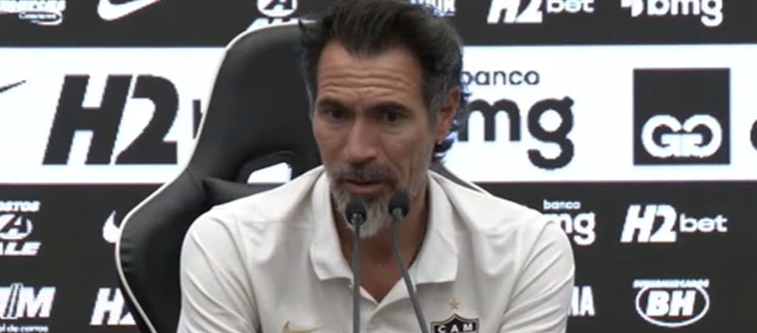 Domínguez ressalta conexão com jogadores e crescimento do Atlético: 'Acreditar'