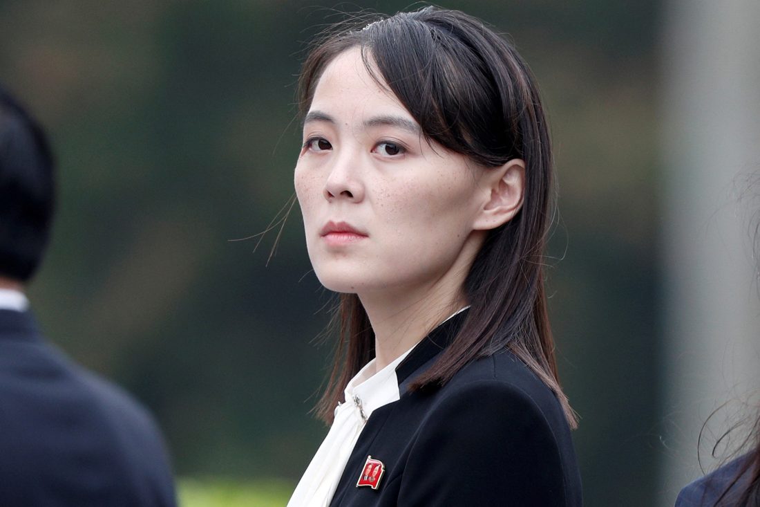 Coreia do Norte estuda ampliar arsenal na fronteira com a Coreia do Sul, afirma irmã de Kim Jong-un