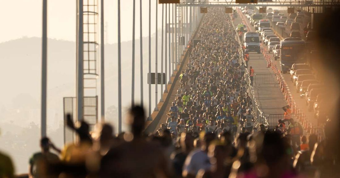 Desafio da Ponte reúne 6 mil corredores em prova emblemática