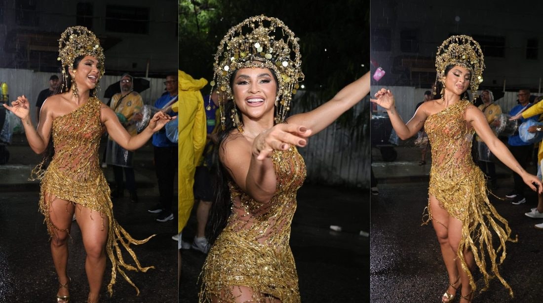 Mileide Mihaile volta a ser Rainha de Bateria da Unidos da Tijuca e desfila em ensaio um dia após anúncio