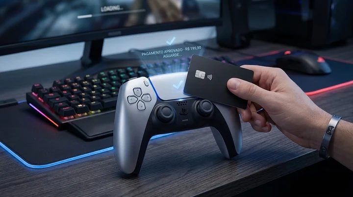 Sony patenteia controle do PlayStation como terminal de pagamento via NFC, Bluetooth e QR Code