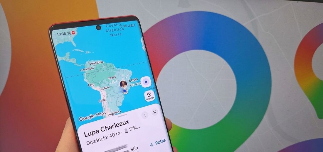 Google Maps permite compartilhar localização em tempo real com previsão de chegada e nível de bateria