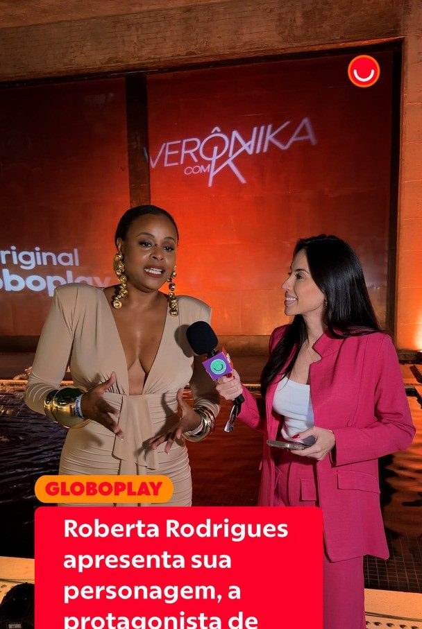 Verônika com K: confira as entrevistas da festa de lançamento da série