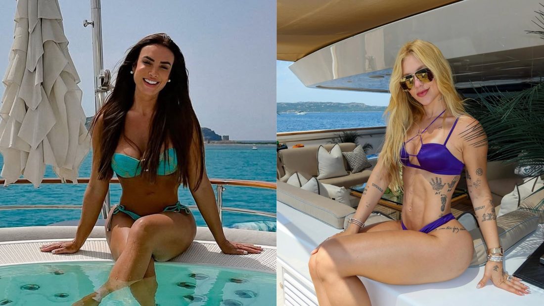 Encontro Inesperado: Virginia e Nicole Bahls se Cruzam na Itália