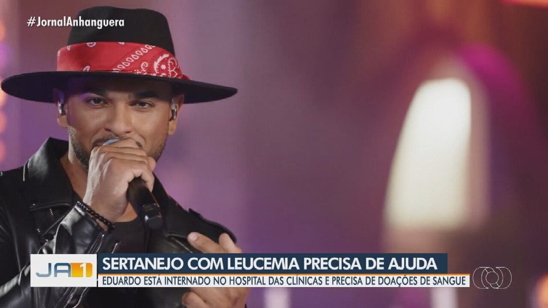 Campanha mobiliza doadores de sangue para cantor sertanejo com leucemia