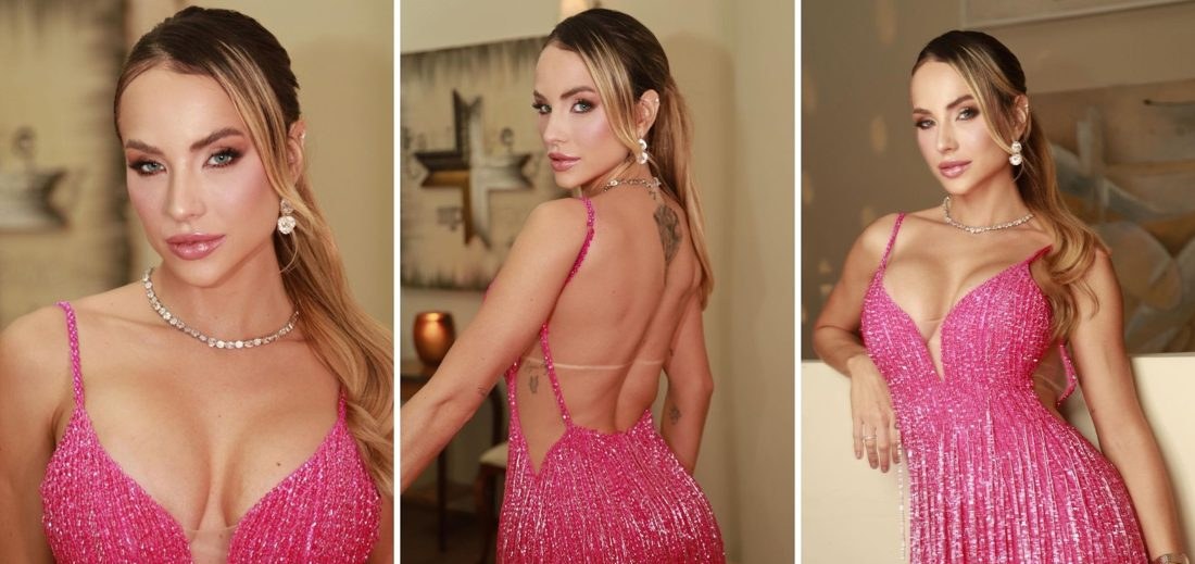 Gabi Martins brilha em decote ousado e exibe tatuagens nas costas em festa de Virginia Fonseca