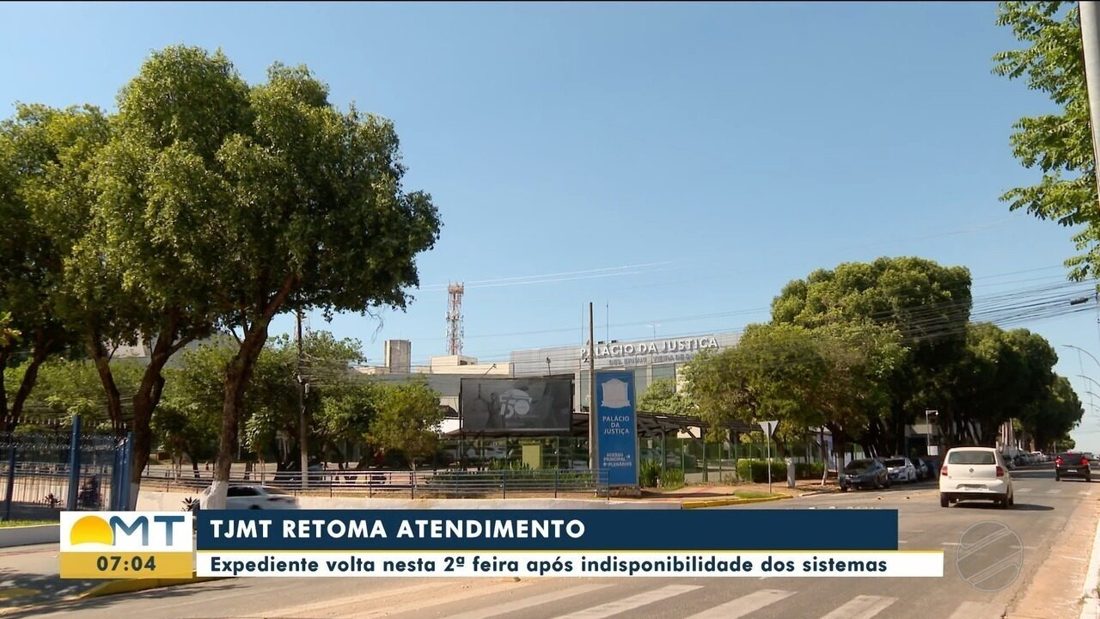 TJMT retoma expediente hoje após instabilidades no sistema
