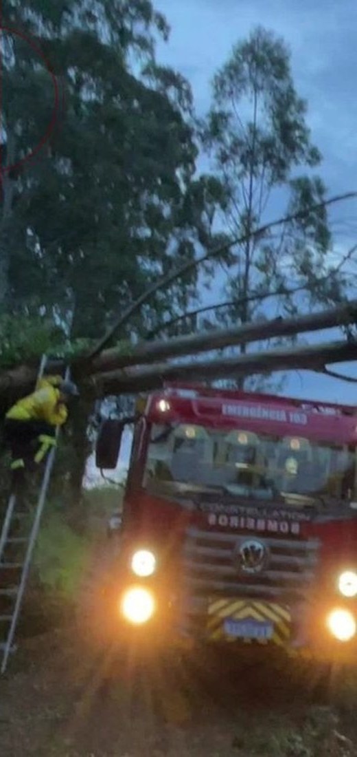 Granizo, vendaval e raios provocam danos e morte em cidades de Santa Catarina