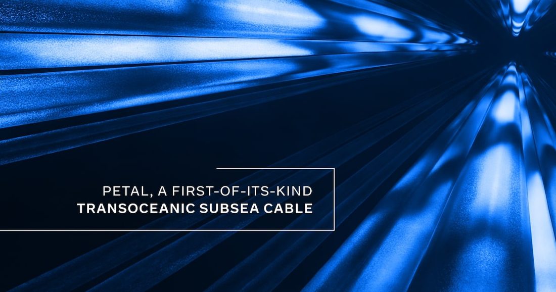 Meta lança cabo submarino “Petal” com capacidade de 1 petabit por segundo