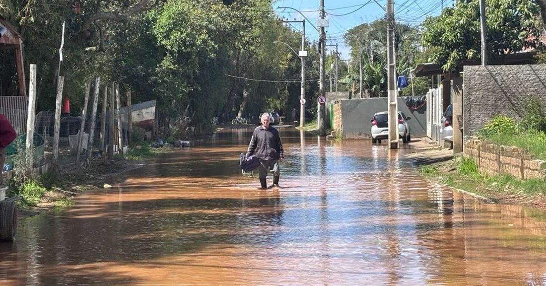 Chuva volumosa ameaça o RS uma semana após cheias, alerta MetSul