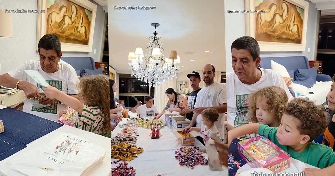 Famosos distribuem doces tradicionalmente no Dia de São Cosme e São Damião