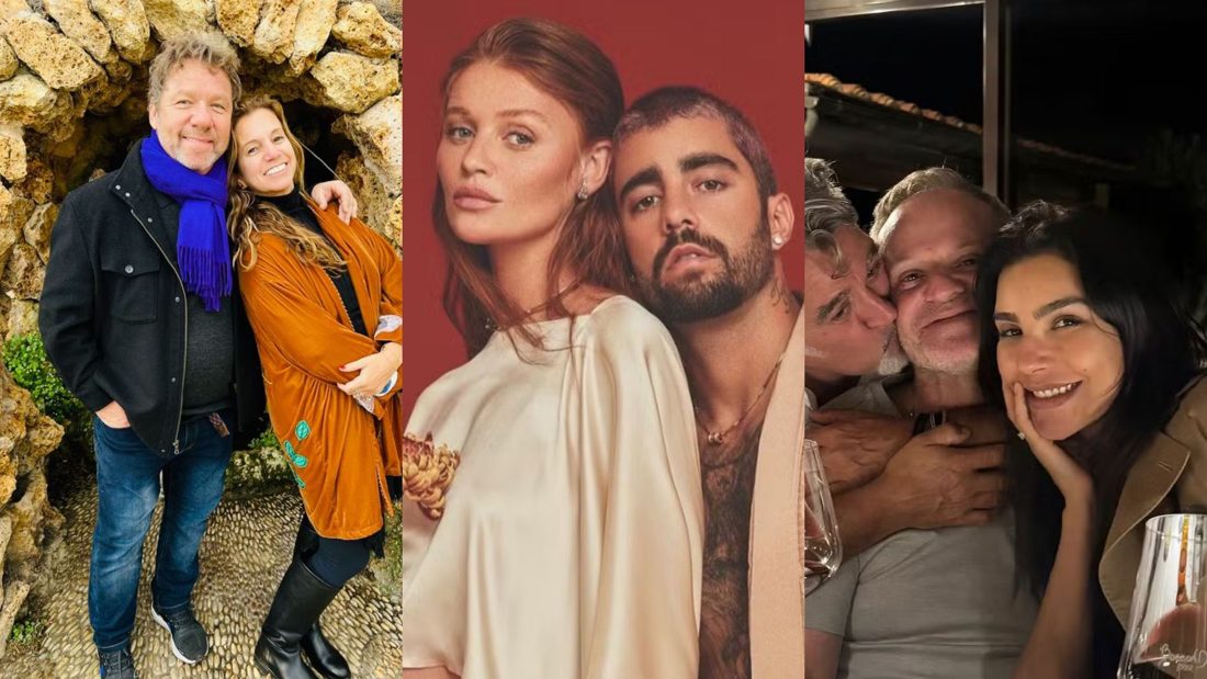 Chef Claude Troisgros e psicóloga Clarisse Sette anunciam fim de 20 anos de casamento; surfista Pedro Scooby e modelo Cintia Dicker também se separam; influenciadora Cíntia Chagas confirma namoro com Rubens Barrichello