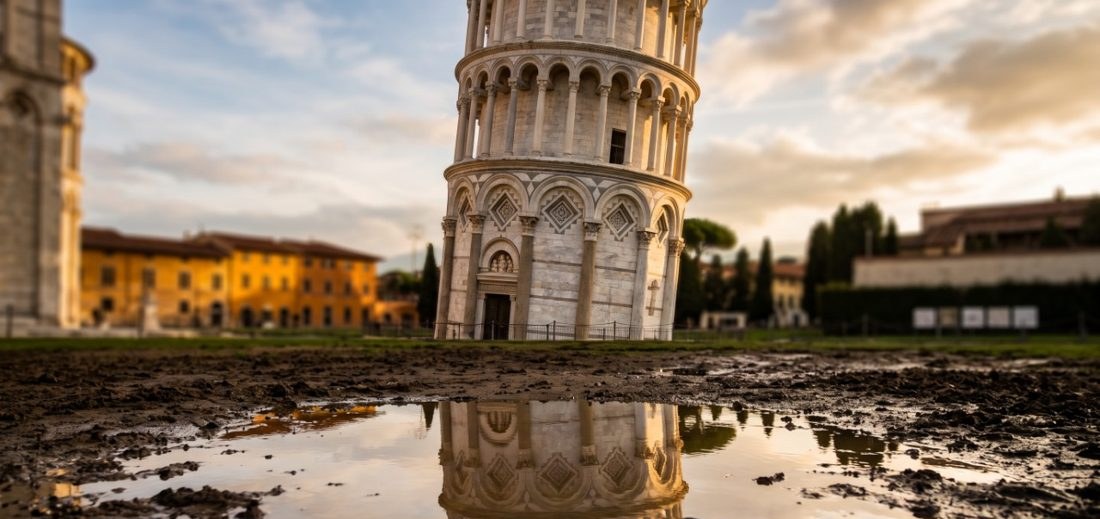 Torre de Pisa deixa de inclinar e perde 4 cm nos últimos 20 anos graças ao solo mole que a protege de terremotos