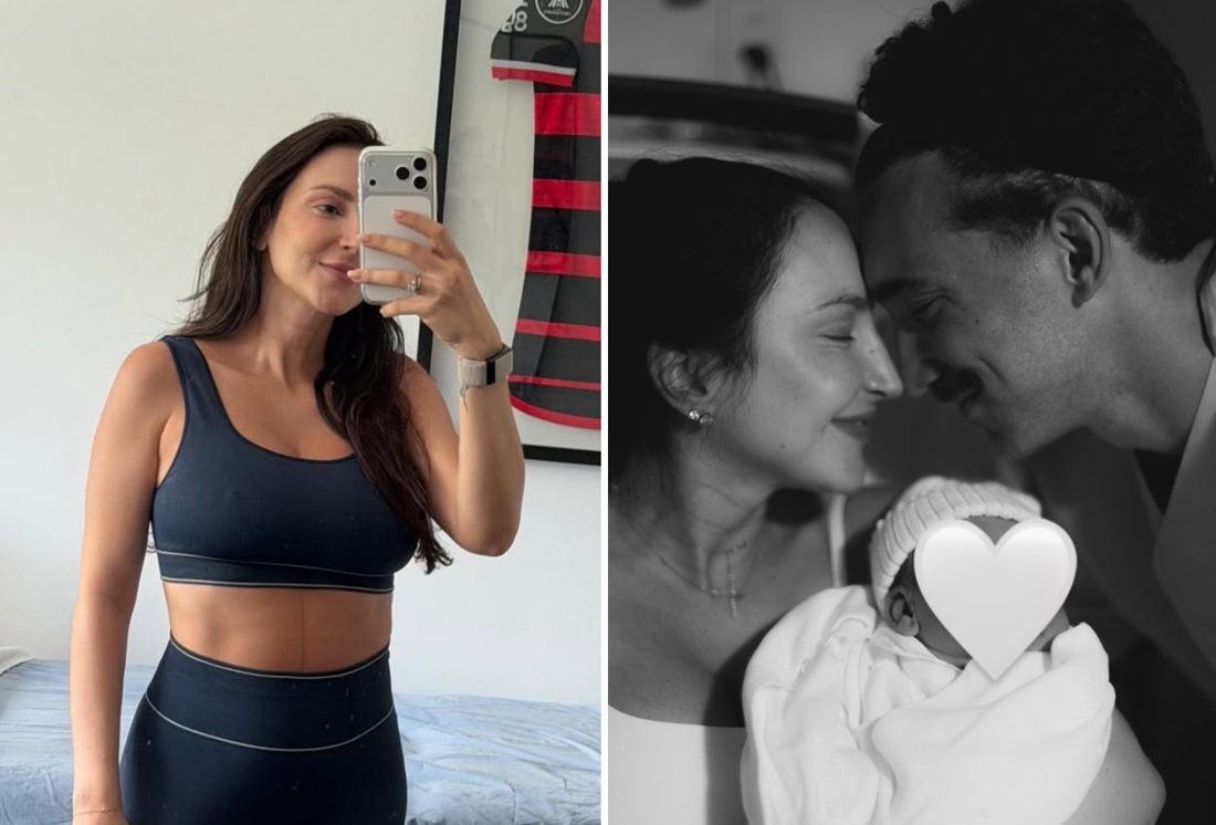 Maitê Lo Sardo volta à academia 15 dias após parto de Serena e relata dificuldade