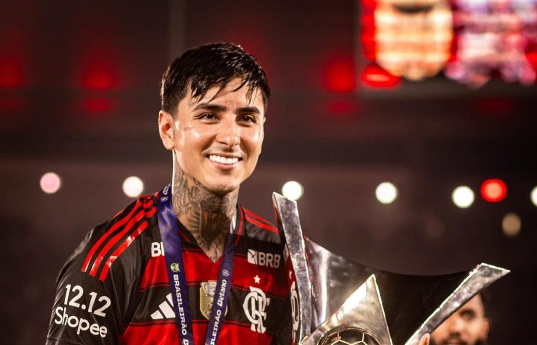 Flamengo garante renovação de Erick Pulgar até 2028 com aumento salarial e cláusula de US$4 milhões