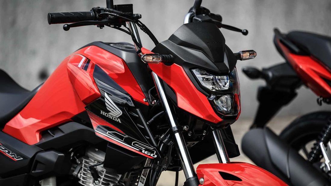 Honda CG 160 2027 chega com flex em toda a linha, USB-C e lampejador