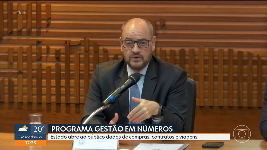 Governo do Rio lança portal da Transparência ampliado com dados de compras, contratos e viagens