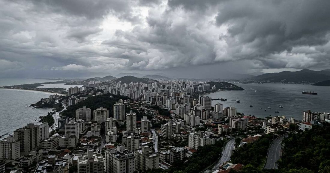 Previsão do tempo em Florianópolis (SC) para quinta-feira, 29 de outubro: chuva e instabilidade