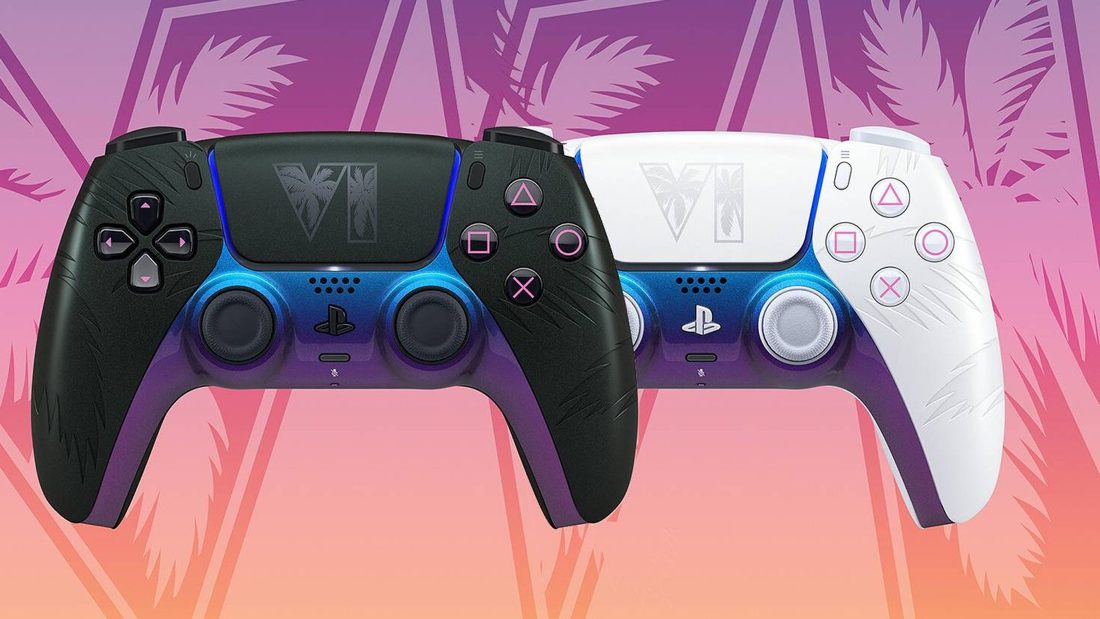 Sony anuncia dois controles DualSense temáticos de GTA 6