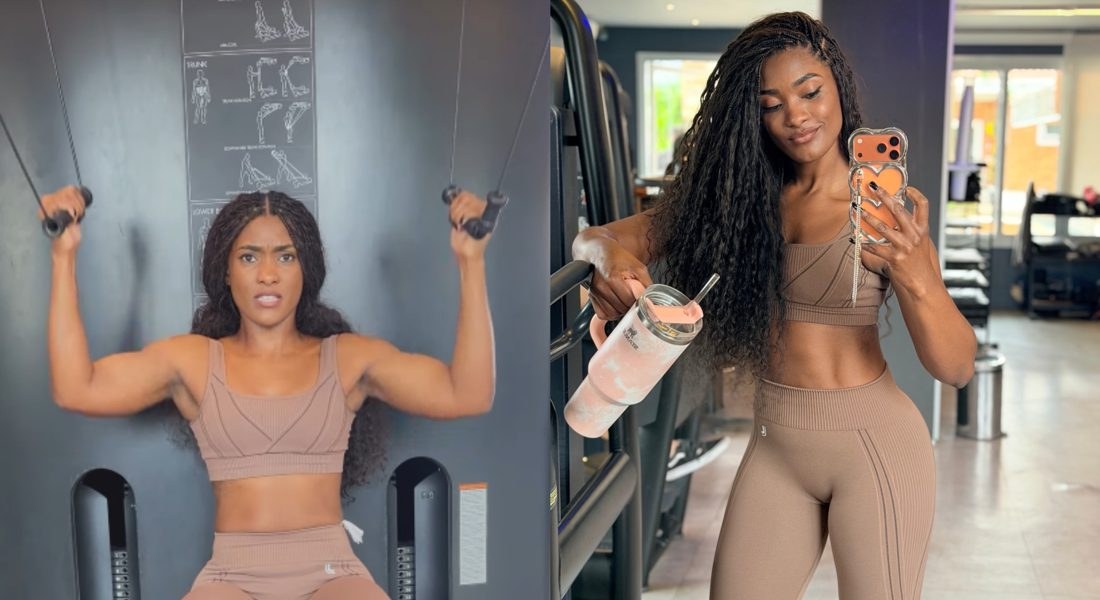 Erika Januza impressiona com braços definidos em treino e reflete sobre evolução física